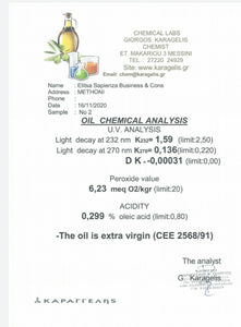 Natives Olivenöl Extra BIO: EliTsa's Neroula