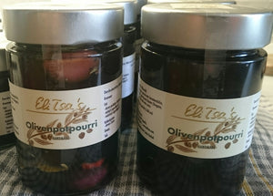Olivenpotpourri mit Kalamata-Oliven im Glas -SELBSTABHOLUNG